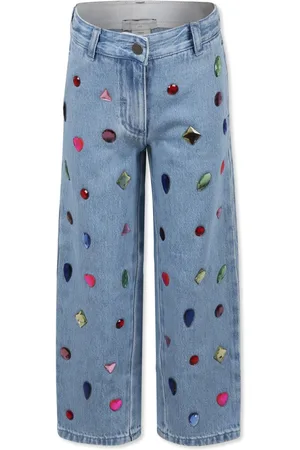 Stella McCartney Gem-embellished jeans