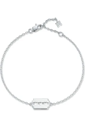 Mateo Sterling Mini Razor Blade bracelet