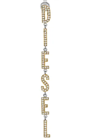 Diesel Logo-lettering earring