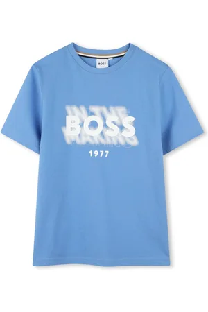 HUGO BOSS Logo-print cotton T-shirt