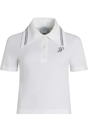 Patou Logo-embroidered polo shirt