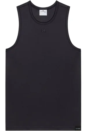 Courrèges Football tank top