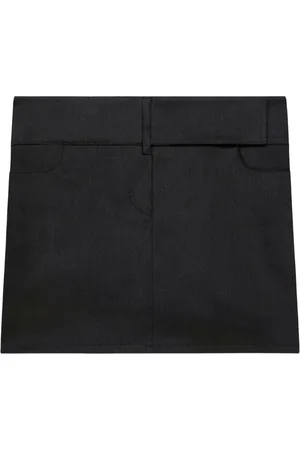 Courrèges Belted mini skirt