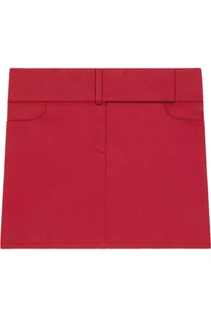 Courrèges Belted mini skirt