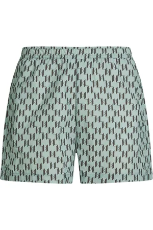 Karl Lagerfeld Monogram-print swim shorts