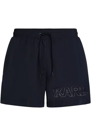 Karl Lagerfeld Logo-print swim shorts