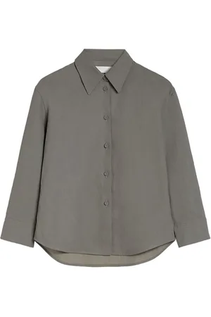 Jil Sander Curved hem shirt