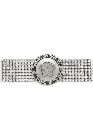 VERSACE Right Gianni Ribbon mesh hair clip