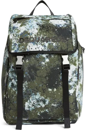 Dsquared2 Paint-splashes logo-print backpack