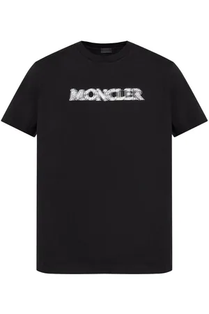 Moncler Blurred-logo cotton T-shirt