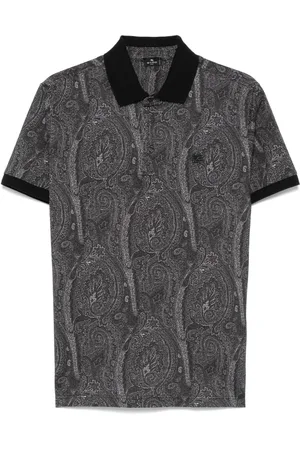 Etro Paisley-print polo shirt