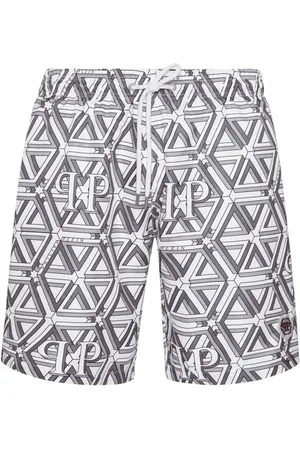 Philipp Plein Monogram Boxer swim shorts