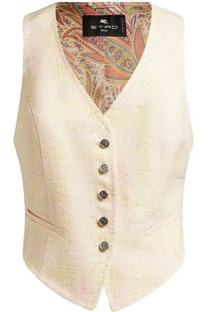 Etro Slub waistcoat