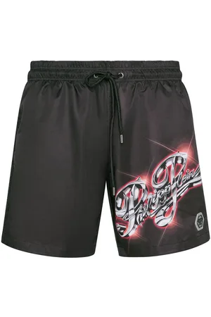 Philipp Plein Printed swim shorts