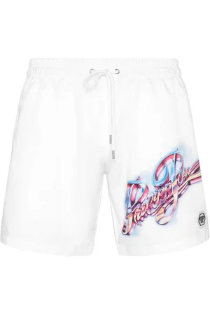 Philipp Plein Printed swim shorts