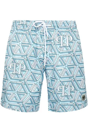 Philipp Plein Monogram swim shorts