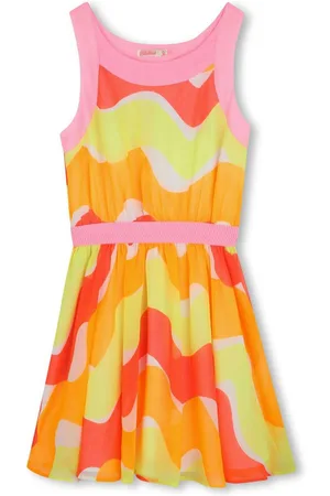 Billieblush Swirl-print dress