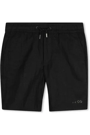 HUGO BOSS Logo-print swim shorts
