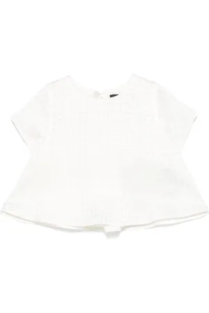 Balmain Patterned-jacquard T-shirt