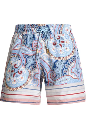 Etro Paisley-print swim shorts