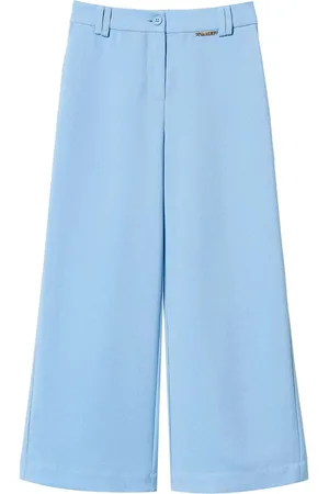 Twin-Set Crepe palazzo trousers