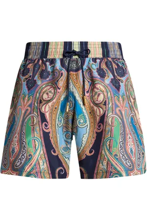 Etro Paisley-print swim shorts