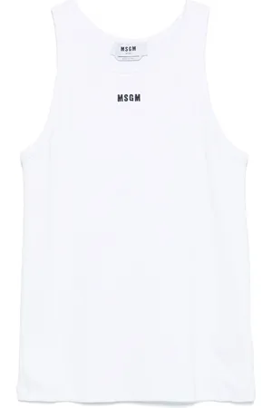 Msgm Ribbed tank top