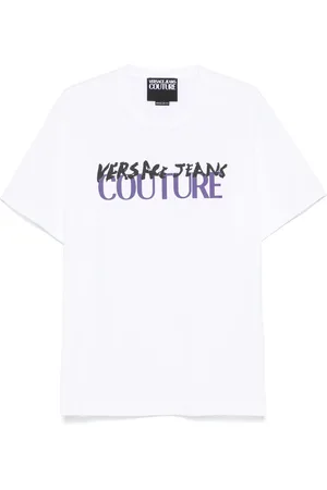 VERSACE Logo-print T-shirt