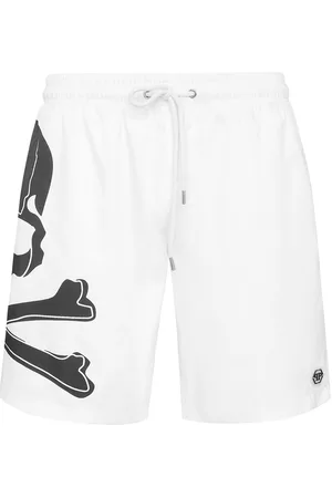 Philipp Plein Skull & Bones swim shorts