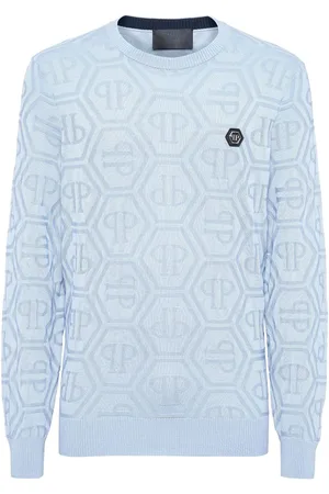 Philipp Plein Monogram-jacquard jumper