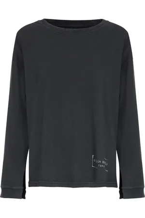 Maison Margiela Logo-print cotton sweatshirt