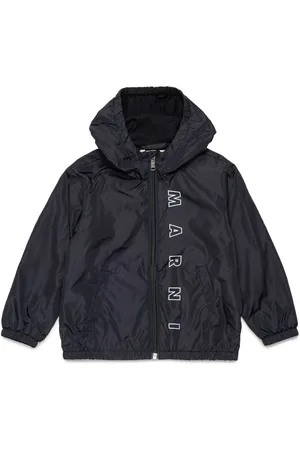 Marni Logo-print hooded jacket