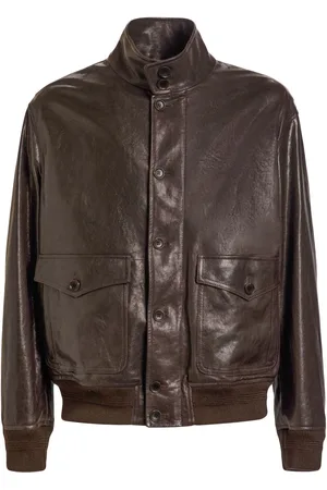 Bally Leather bomber jacket