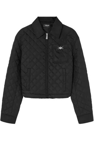 VERSACE Quilted blouson jacket