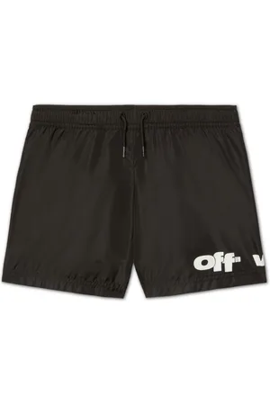 OFF-WHITE Logo swim shorts