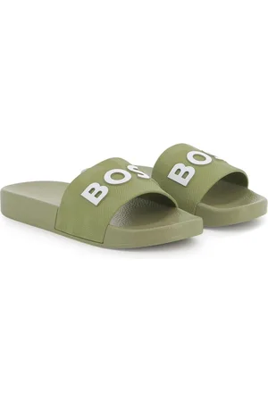 HUGO BOSS Logo-print slides