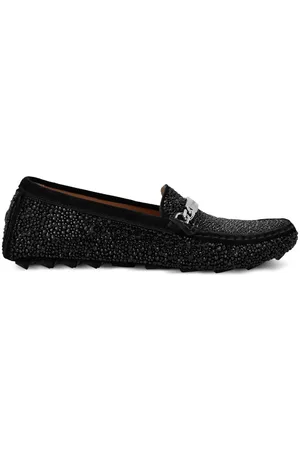 Philipp Plein Rhinestone-embellished loafers