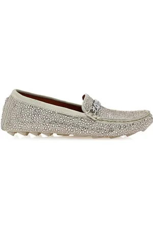 Philipp Plein Rhinestone-embellished loafers