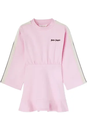 Palm Angels Printed crew-neck dress