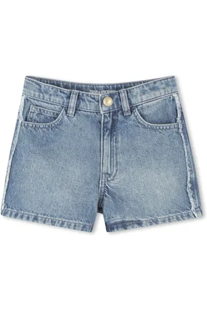 Zadig & Voltaire Logo-embroidered shorts
