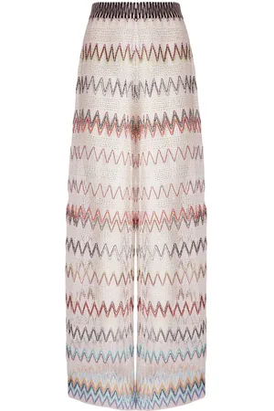 Missoni Zigzag-woven trousers