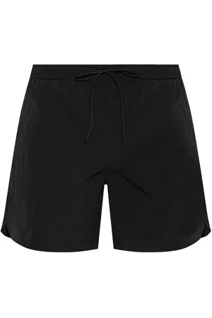 Moncler Crinkled-finish swim shorts