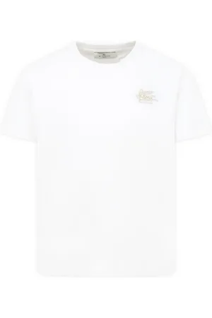 Etro Logo-embroidered T-shirt