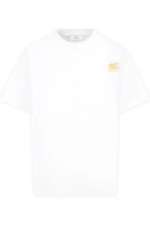 Etro Logo-embroidered T-shirt