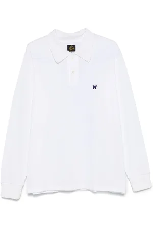 Pins & Needles Embroidered-logo polo shirt