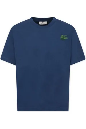 Etro Logo-embroidered T-shirt