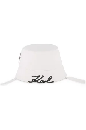 Karl Lagerfeld Logo-embroidered bucket hat