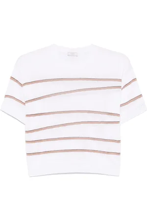 PESERICO SIGN Striped T-shirt
