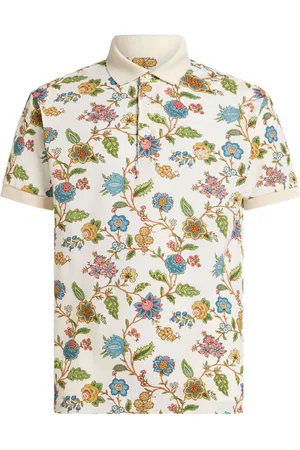 Etro Floral-print polo shirt