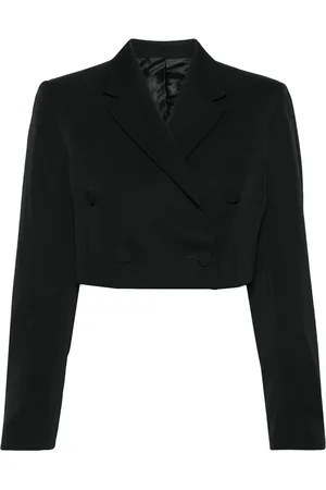 Viktor & Rolf Double-breasted cropped blazer